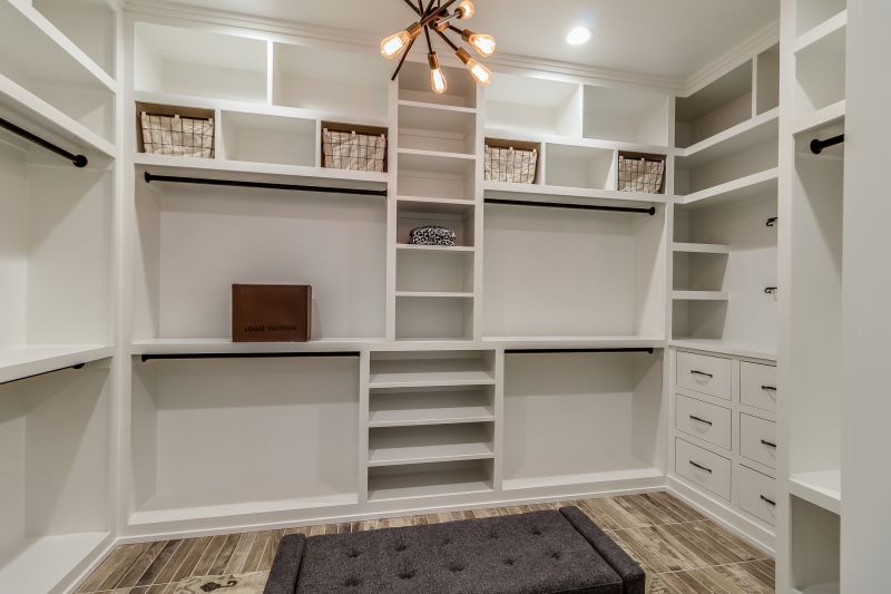 Niche Shelving for Storage
